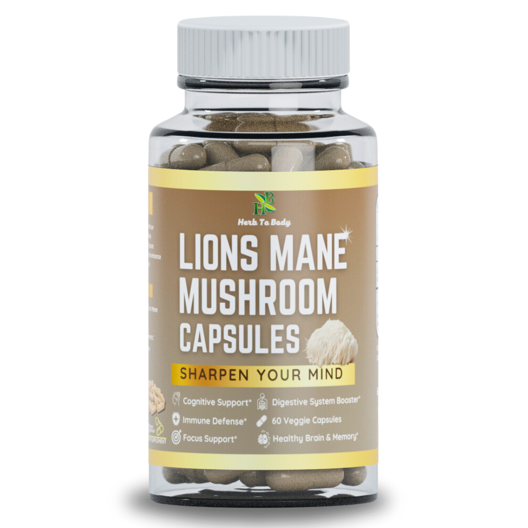 Lions Mane Mushroom - 60 Capsules