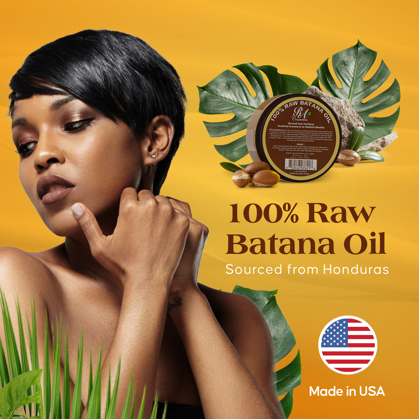 100% Raw Batana Oil 4oz