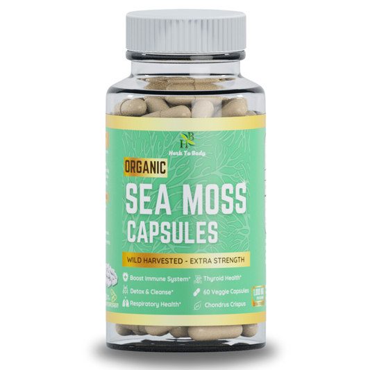 Organic Sea Moss Capsules (60 Capsules)