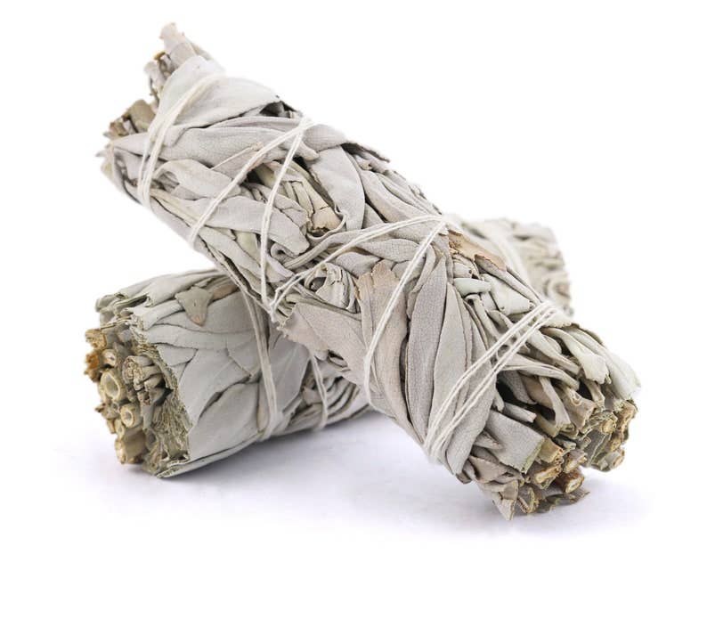 California White Sage Smudge Stick (4 in.)