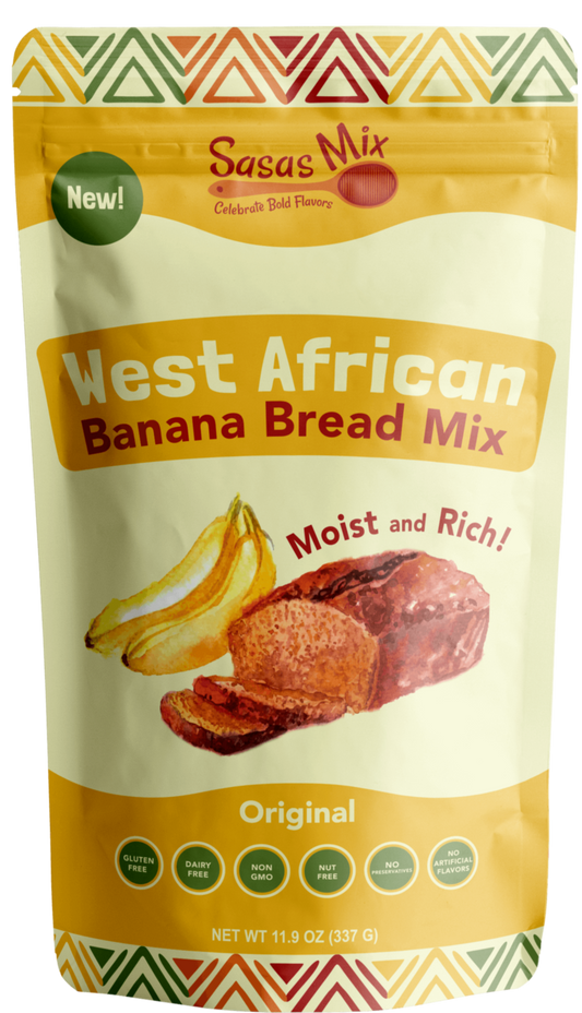 Original West African Banana Bread Baking Mix