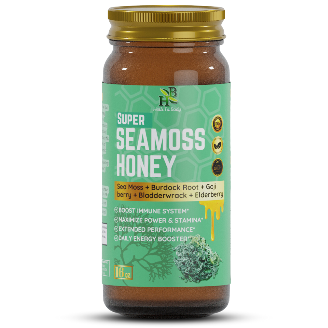 Super Sea Moss Honey 16oz