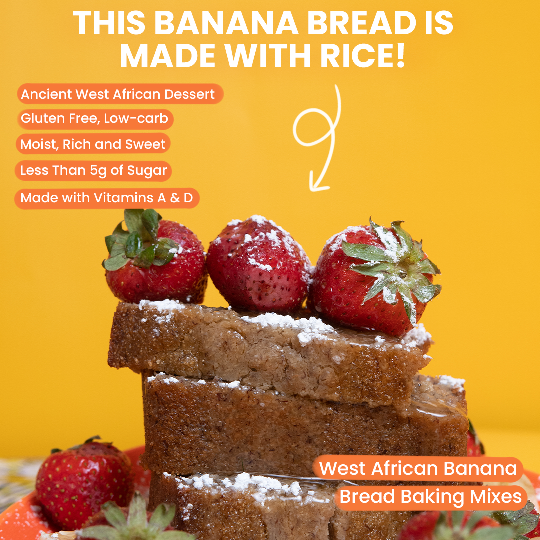 Original West African Banana Bread Baking Mix