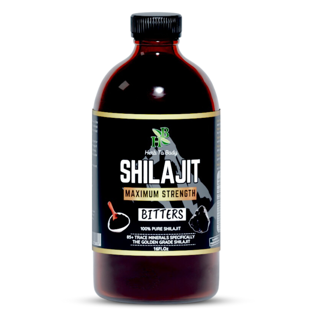 Shilajit Bitter | 16oz Wildcrafted Herbal Tonic