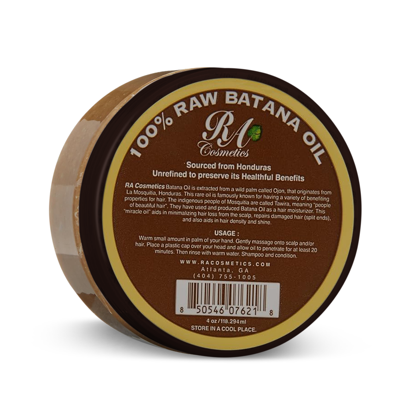 100% Raw Batana Oil 4oz