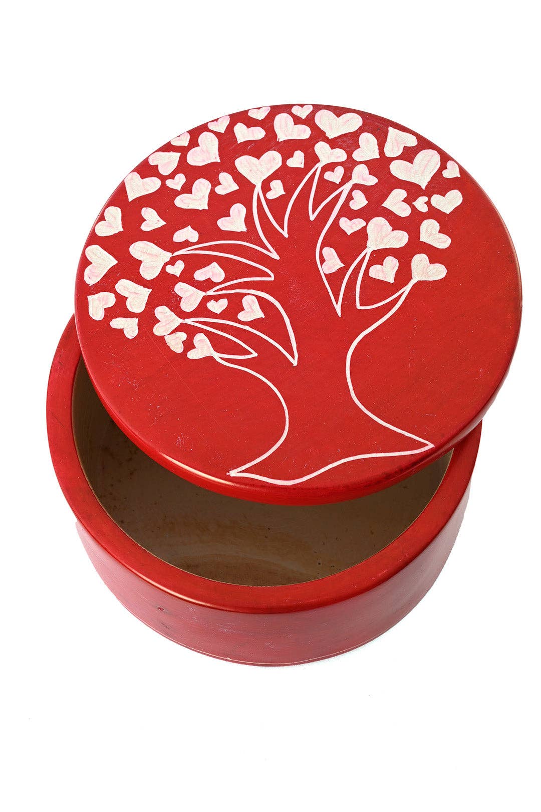 Tree of Hearts Soapstone Desktop Box