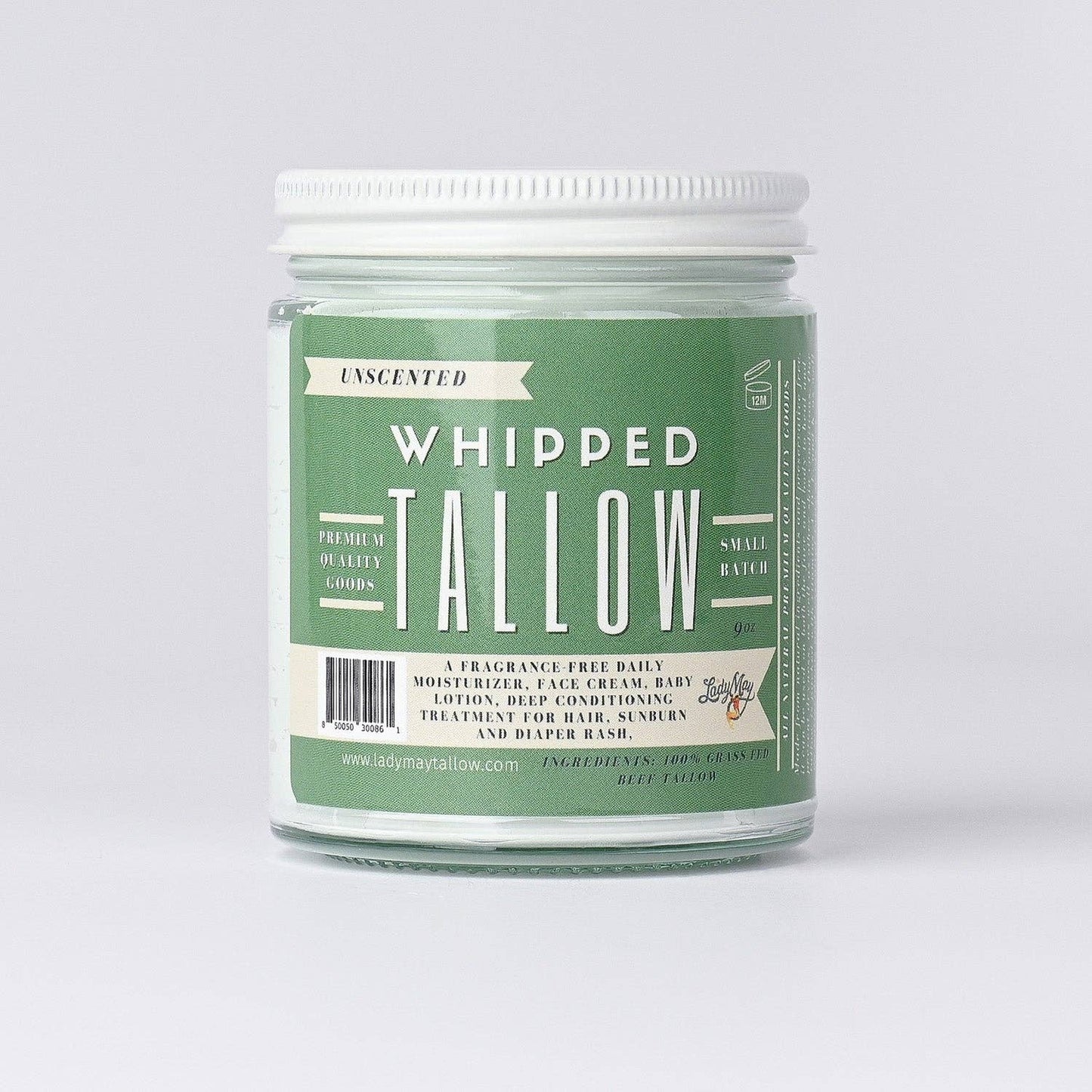 Unscented Whipped Tallow Moisturizer