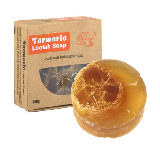 Turmeric Loofah Soap