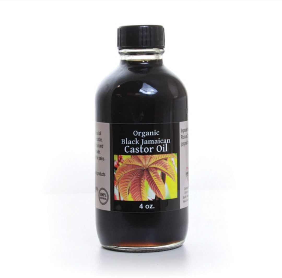 Black Jamaican Castor Oil (Organic) - 4 oz.