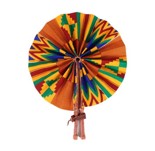 Assorted African Folding Fan