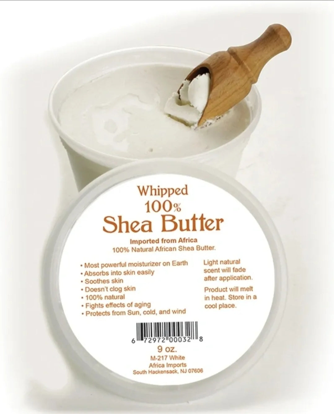 Whipped Shea Butter - White 9oz