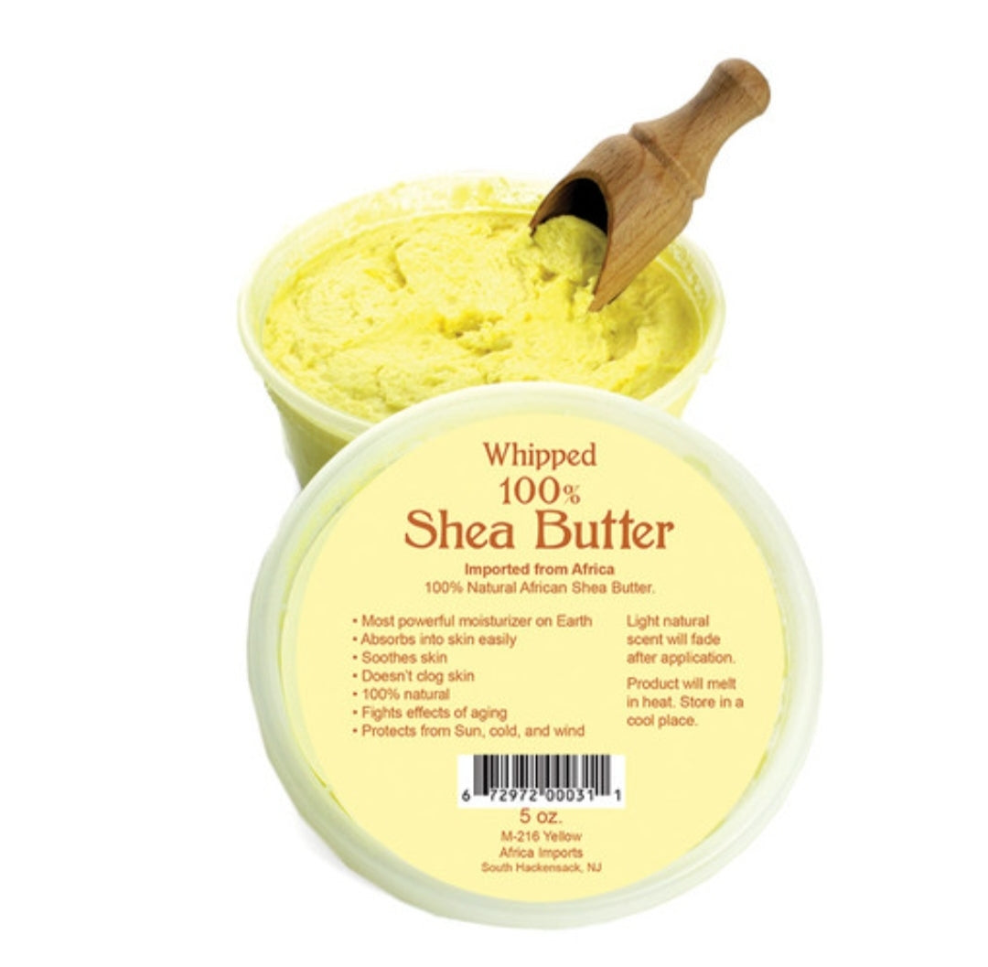 Whipped Shea Butter - Yellow 9 oz