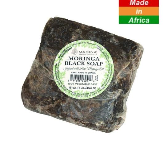 Moringa Black Soap - 16 oz