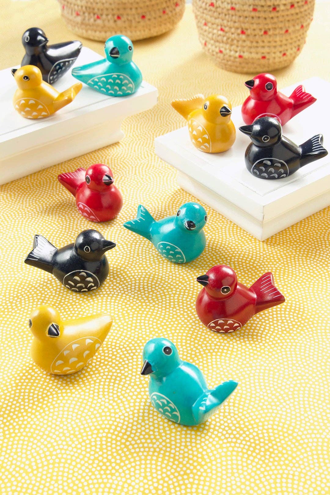 Miniature Soapstone Birds