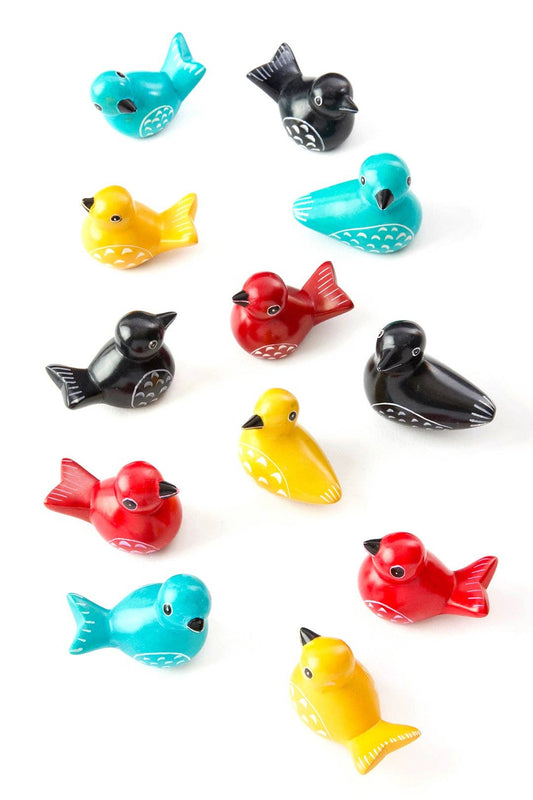 Miniature Soapstone Birds