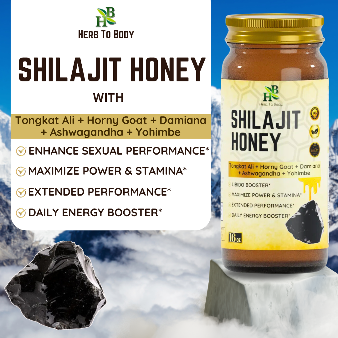 Shilajit Honey 16oz