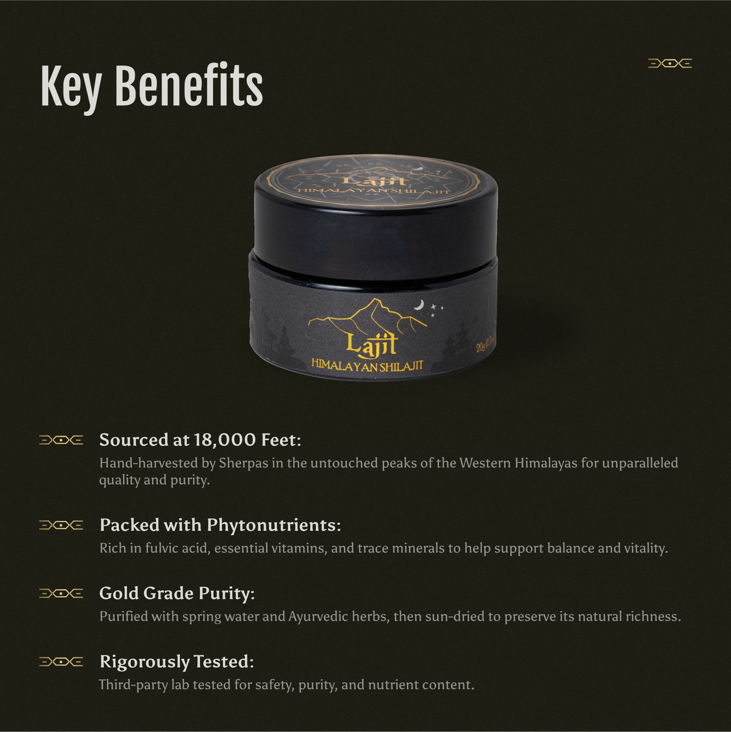 Lajit Himalayan Shilajit Resin