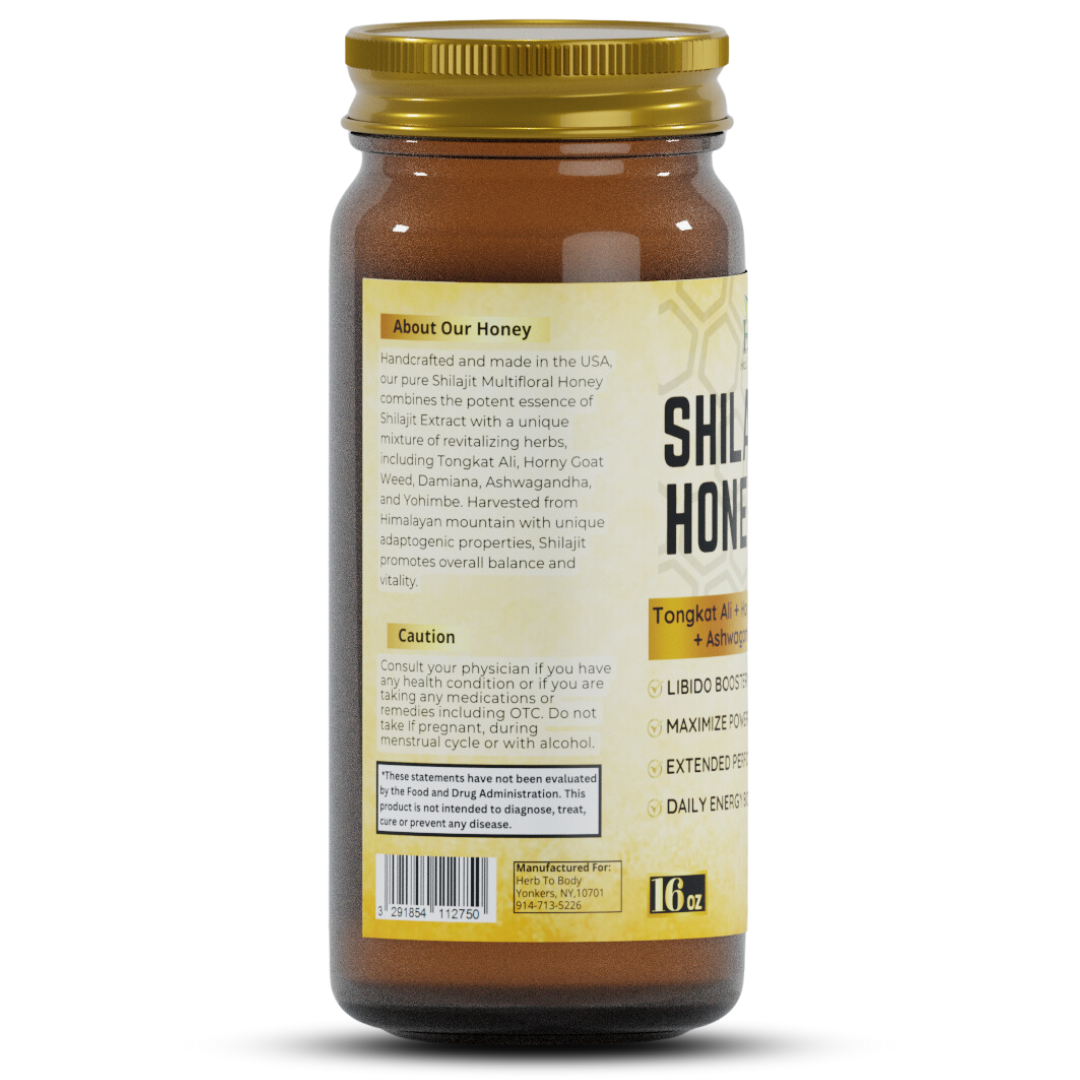 Shilajit Honey 16oz