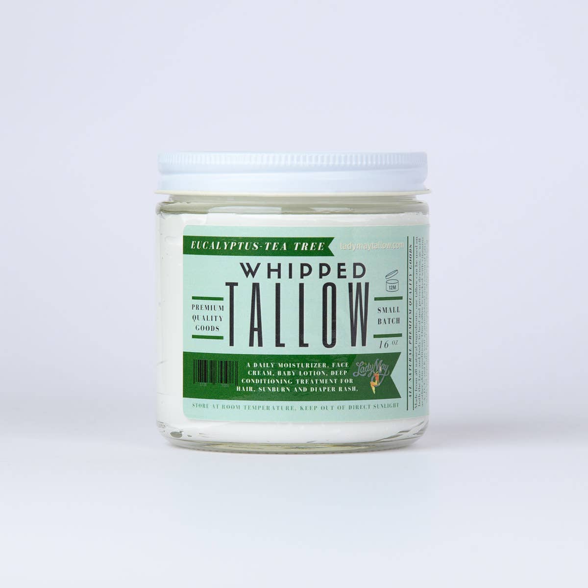 Eucalyptus Tea Tree Whipped Tallow Moisturizer