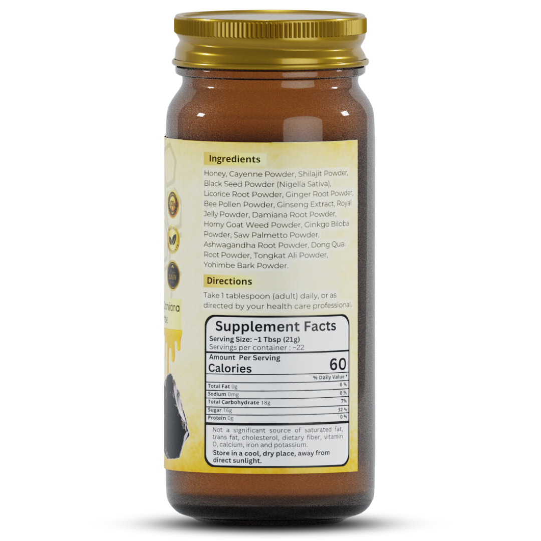 Shilajit Honey 16oz