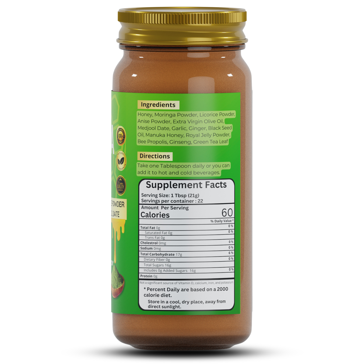 Moringa Honey 16oz