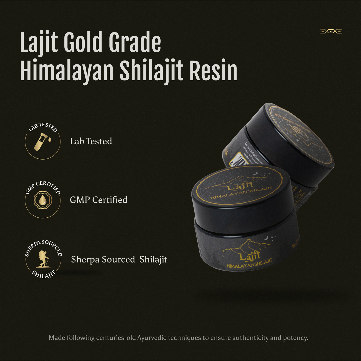 Lajit Himalayan Shilajit Resin